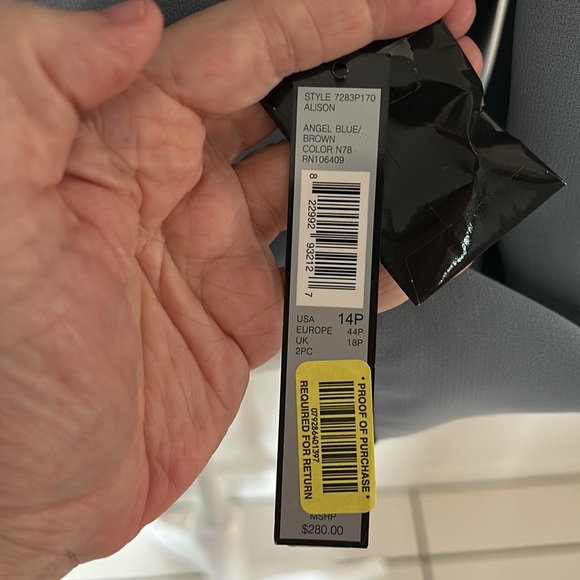 NWT Tahari Levine 2 Piece Blazer & Skirt Set - Picture 5 of 15